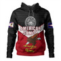 American Samoa Hoodie Custom Polynesian Tribal Sport Style