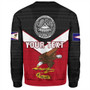 American Samoa Sweatshirt Custom Polynesian Tribal Sport Style