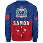 Samoa Sweatshirt Custom Polynesian Tribal Sport Style