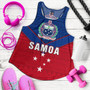 Samoa Women Tank Custom Polynesian Tribal Sport Style