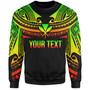 Hawaii Custom Personalised Sweatshirt Polynesian Tattoo Style