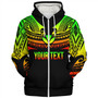 Hawaii Custom Personalised Sherpa Hoodie Polynesian Tattoo Style