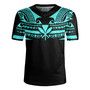 Hawaii Custom Personalised Rugby Jersey Polynesian Tattoo Style