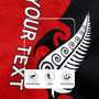New Zealand Rugby Jersey Custom Aotearoa Silver Fern Koru Design