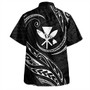 Hawaii Hawaiian Shirt Custom Kanaka Map Polynesian Tribal Wave