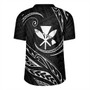 Hawaii Rugby Jersey Custom Kanaka Map Polynesian Tribal Wave