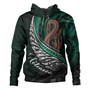 New Zealand Custom Personalised Hoodie Aotearoa Manaia Maori Patterns