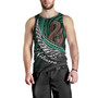 New Zealand Custom Personalised Tank Top Aotearoa Manaia Maori Patterns