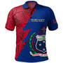 Samoa Custom Personalised Polo Shirt Flash Style
