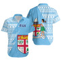 Fiji Custom Personalised Short Sleeve Shirt Flash Style