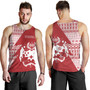 Tonga Custom Personalised Tank Top Flash Style