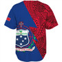 Samoa Custom Personalised Baseball Shirt Flash Style
