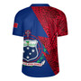 Samoa Custom Personalised Rugby Jersey Flash Style
