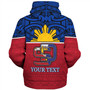 Philippines Filipinos Custom Personalised Sherpa Hoodie San Diego Tribal Patterns Style