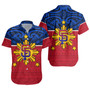 Philippines Filipinos Custom Personalised Short Sleeve Shirt San Francisco Tribal Patterns Style