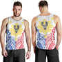 Philippines Filipinos Custom Personalised Tank Top Filipino Sun with Eagle Style