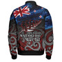 New Zealand Custom Personalised Bomber Jacket Waitangi Day Maori Patterns