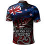 New Zealand Custom Personalised Polo Shirt Waitangi Day Maori Patterns