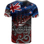 New Zealand Custom Personalised T-Shirt Waitangi Day Maori Patterns