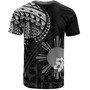 Philippines Filipinos T-Shirt Filipinos Sun Tribal Patterns Jasmine Flowers Style