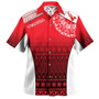 Tonga Custom Personalised Hawaiian Shirt Map Tongan Ngatu Gradient Style