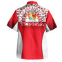 Tonga Custom Personalised Hawaiian Shirt Map Tongan Ngatu Gradient Style