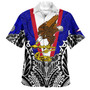 American Samoa Custom Personalised Hawaiian Shirt American Samoa Flag With Eagle Style