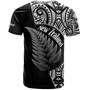 New Zealand Custom Personalised T-Shirt Kia Ora Silver Ferns Style