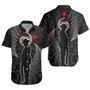 New Zealand Short Sleeve Shirt Lest We Forget Koru Maori Pattern