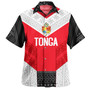 Tonga Custom Personalised Hawaiian Shirt Mate Ma'a Tonga Ngatu Patterns