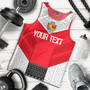 Tonga Custom Personalised Tank Top Mate Ma'a Tonga Ngatu Patterns