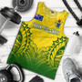 Cook Islands Custom Personalised Tank Top Seal With Flag Style