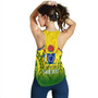 Cook Islands Custom Personalised Women Tank Seal With Flag Style