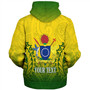 Cook Islands Custom Personalised Sherpa Hoodie Seal With Flag Style