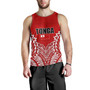 Tonga Custom Personalised Tank Top Seal With Flag Style