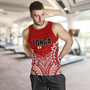 Tonga Custom Personalised Tank Top Seal With Flag Style