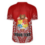 Tonga Custom Personalised Rugby Jersey Seal With Flag Style