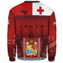 Tonga Custom Personalised Sweatshirt Tonga Ngatu Special Design