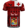 Tonga Custom Personalised T-Shirt Tonga Ngatu Special Design