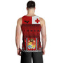 Tonga Custom Personalised Tank Top Tonga Ngatu Special Design