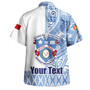 Tonga Custom Personalised Hawaiian Shirt Apifo'ou College Simple Ngatu Patterns