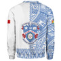 Tonga Custom Personalised Sweatshirt Apifo'ou College Simple Ngatu Patterns