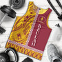 Tonga Custom Personalised Tank Top Beulah College Simple Ngatu Patterns