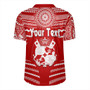 Tonga Rugby Jersey Custom Tribal Pattern Coat Of Arms