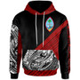 Guam Polynesian Custom Personalised Hoodie - Diagonal Pattern