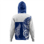 New Zealand Hoodie Maori Pattern Silver Fern Tattoo