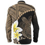 Hawaii Custom Personalised Long Sleeve Shirt Plumeria Sea Turtle Tattoo Tribal Design