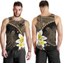 Hawaii Custom Personalised Tank Top Plumeria Sea Turtle Tattoo Tribal Design