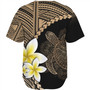 Hawaii Custom Personalised Baseball Shirt Plumeria Sea Turtle Tattoo Tribal Design
