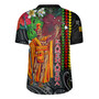 Hawaii Custom Perosnalised Rugby Jersey King Kamehameha Hibiscus And Plumeria With Palm Branches Vintage Style